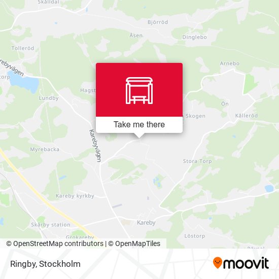 Ringby map