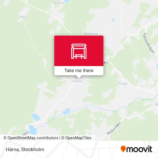 Härna map