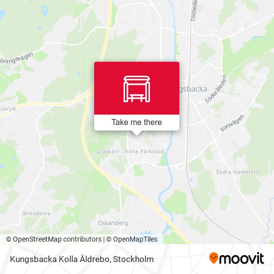 Kungsbacka Kolla Äldrebo map