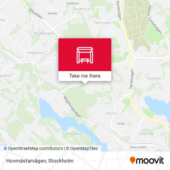 Hovmästarvägen map