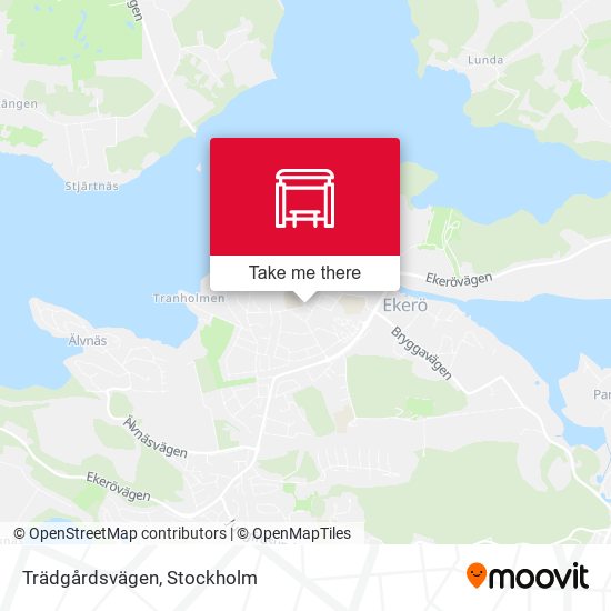 Trädgårdsvägen map