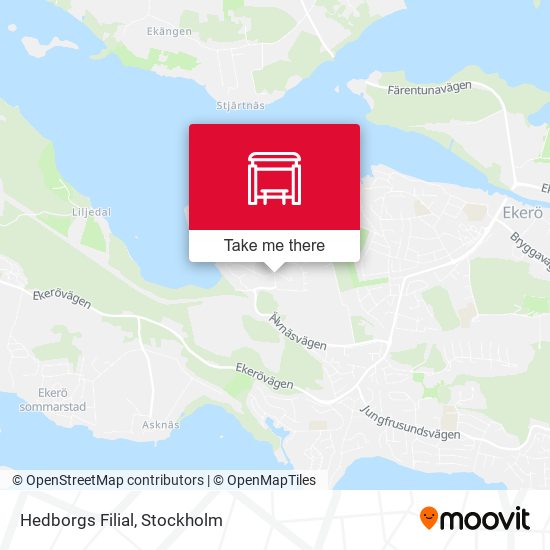 Hedborgs Filial map