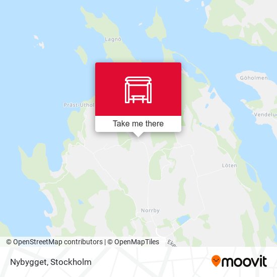 Nybygget map