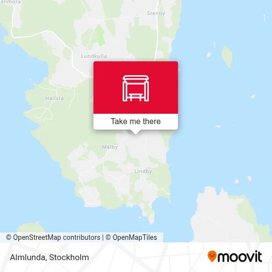 Almlunda map