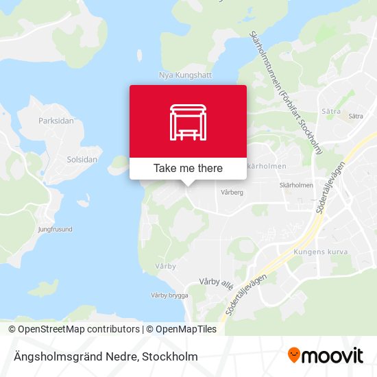 Ängsholmsgränd Nedre map