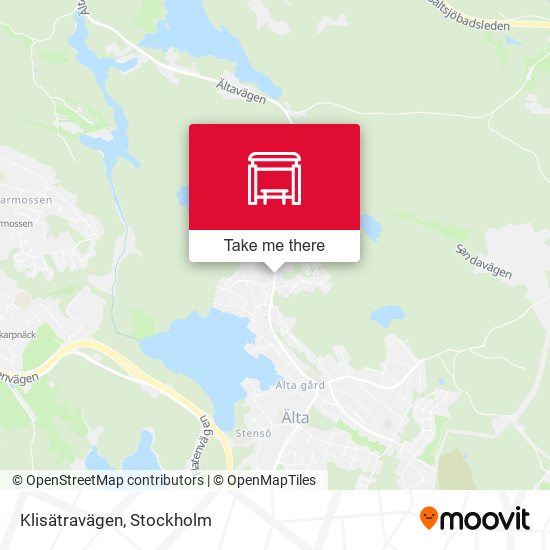 Klisätravägen map