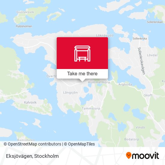 Eksjövägen map
