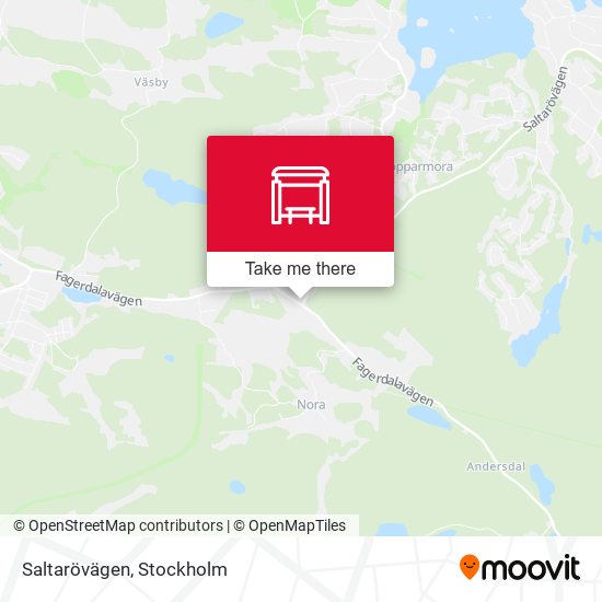 Saltarövägen map