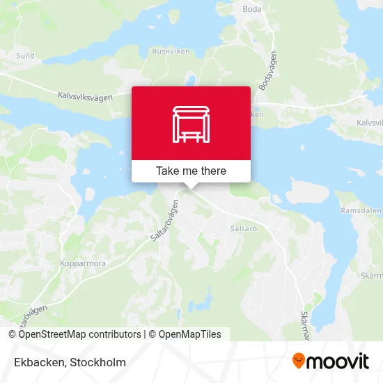 Ekbacken map