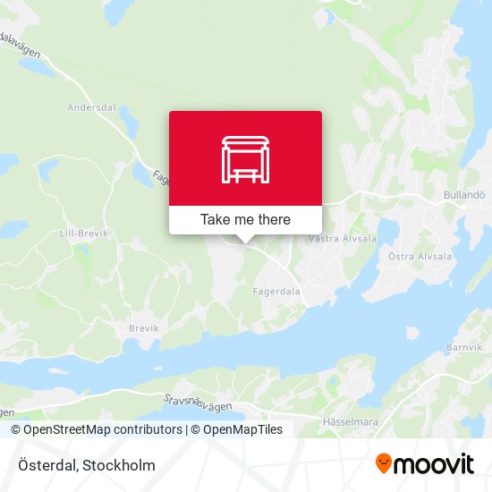 Österdal map