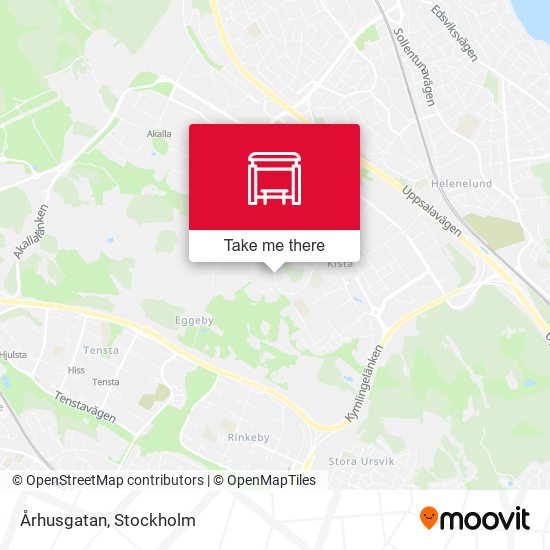 Århusgatan map