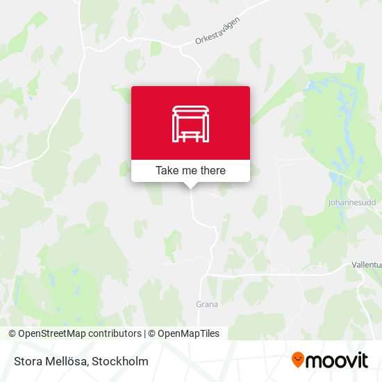 Stora Mellösa map