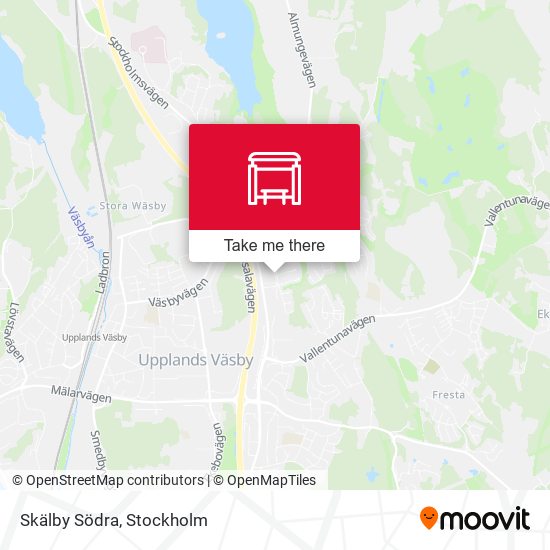 Skälby Södra map