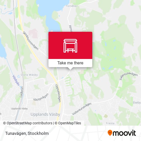 Tunavägen map