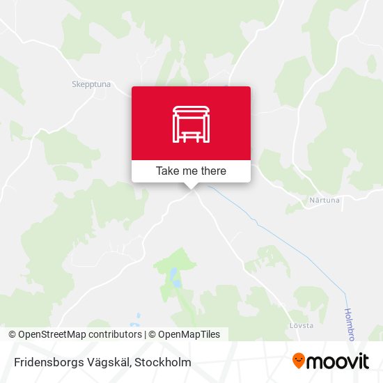 Fridensborgs Vägskäl map