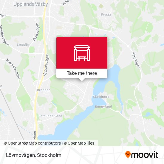 Lövmovägen map