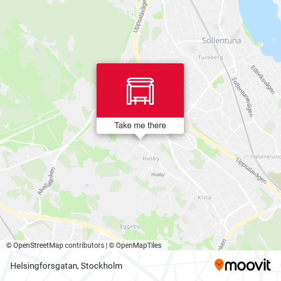 Helsingforsgatan map