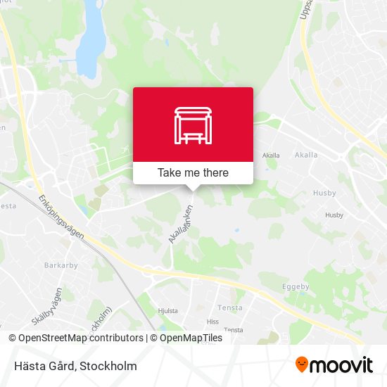 Hästa Gård map