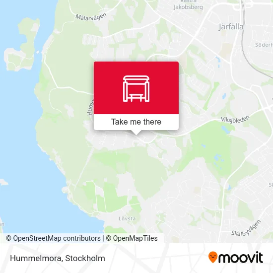 Hummelmora map