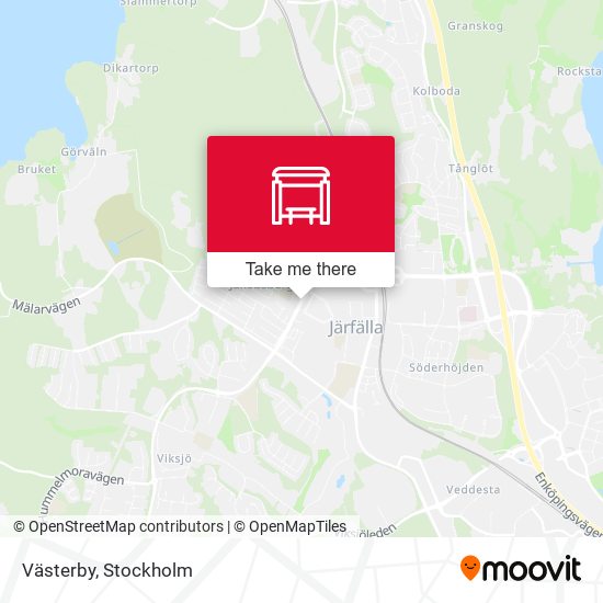 Västerby map