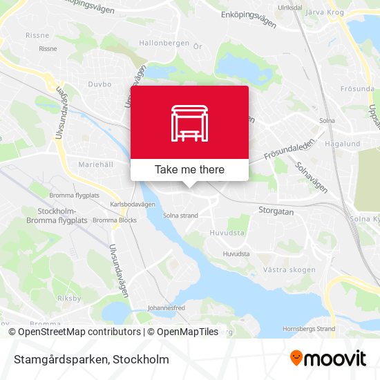 Stamgårdsparken map