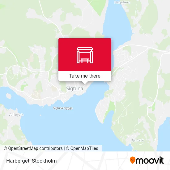 Harberget map