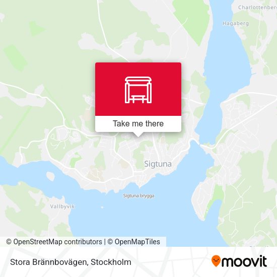 Stora Brännbovägen map