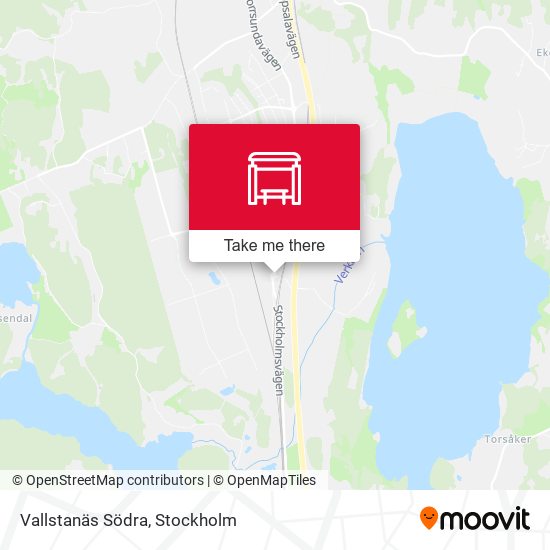 Vallstanäs Södra map