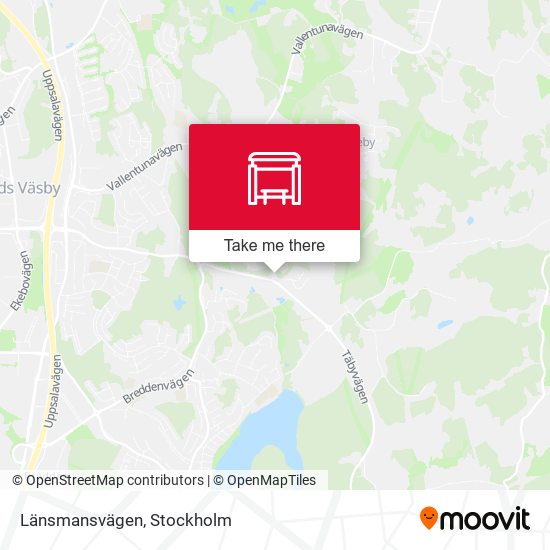 Länsmansvägen map