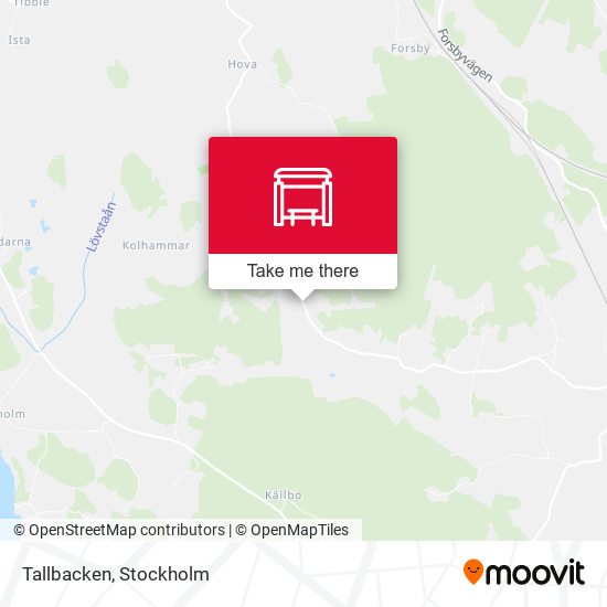 Tallbacken map