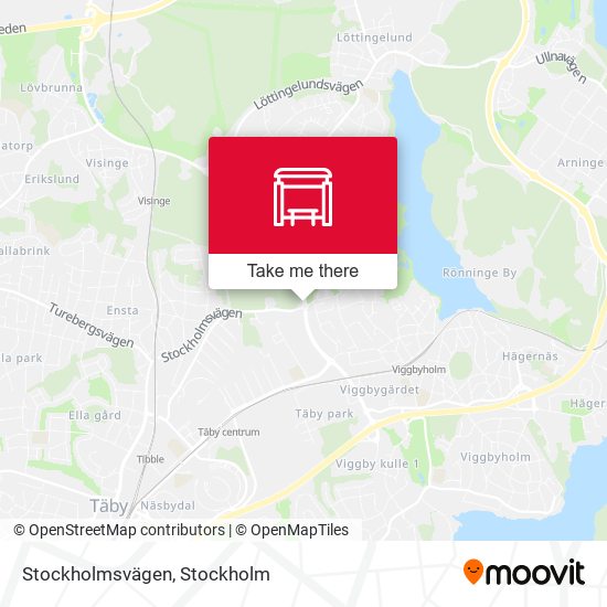 Stockholmsvägen map