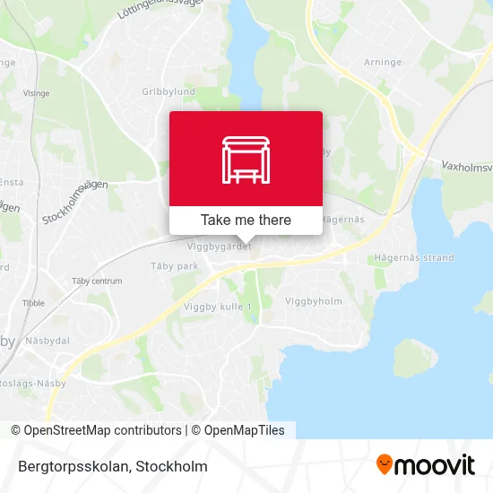 Bergtorpsskolan map