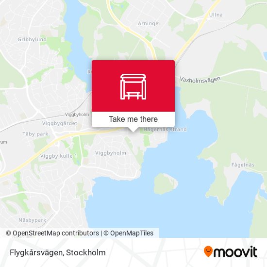 Flygkårsvägen map