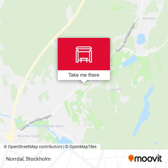 Norrdal map