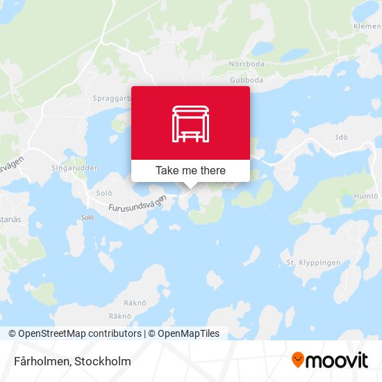 Fårholmen map