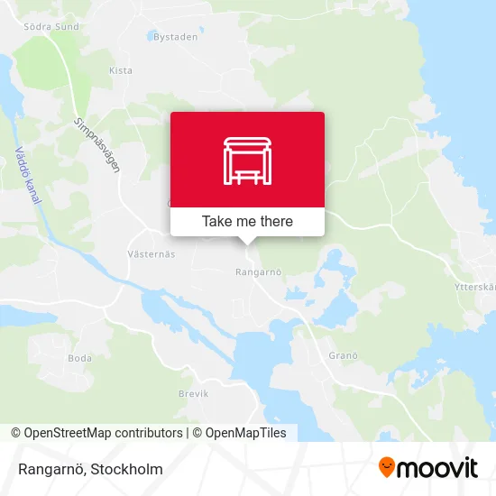 Rangarnö map