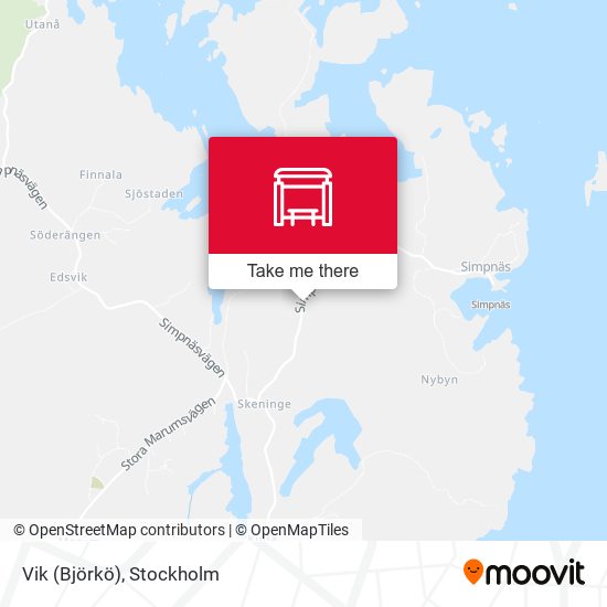 Vik (Björkö) map