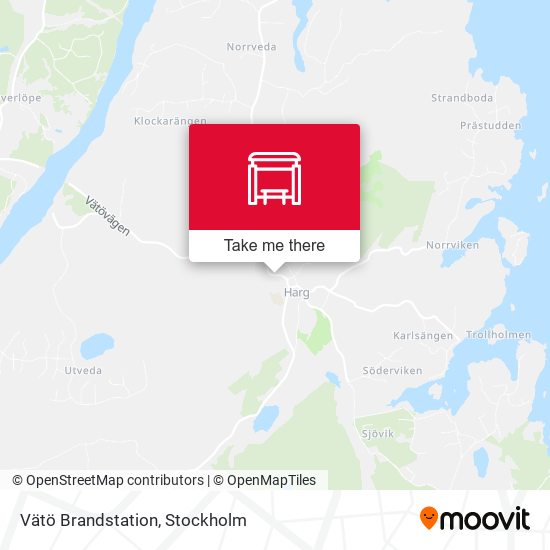 Vätö Brandstation map