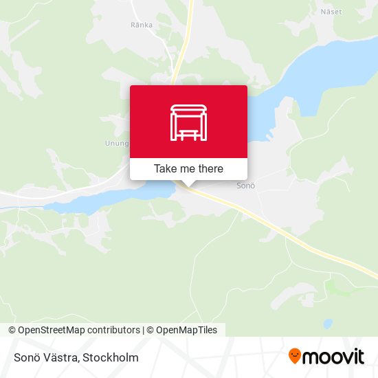 Sonö Västra map