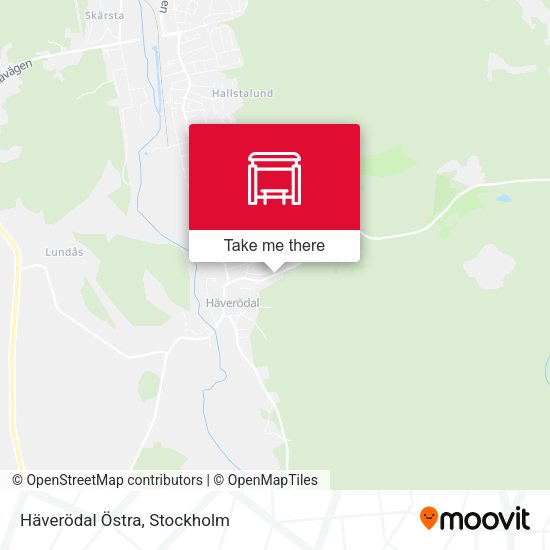 Häverödal Östra map