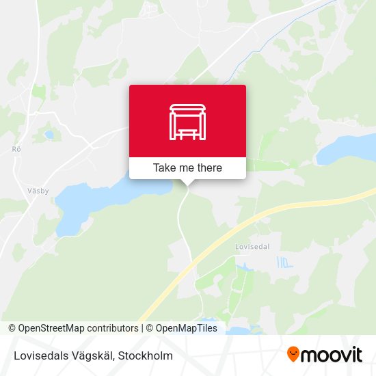 Lovisedals Vägskäl map