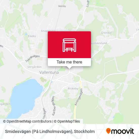 Smidesvägen (På Lindholmsvägen) map