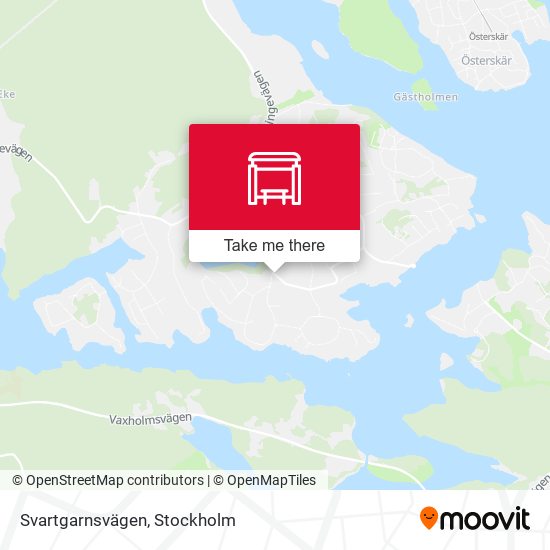 Svartgarnsvägen map