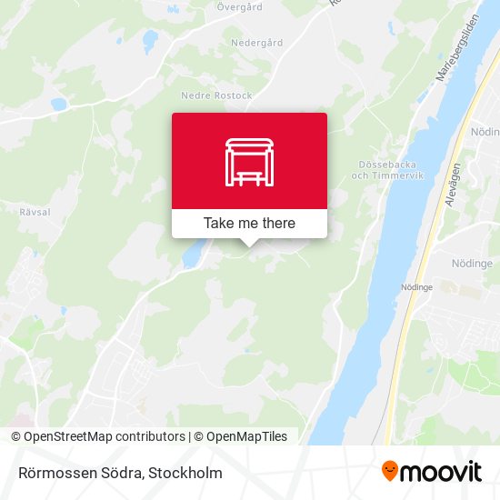 Rörmossen Södra map