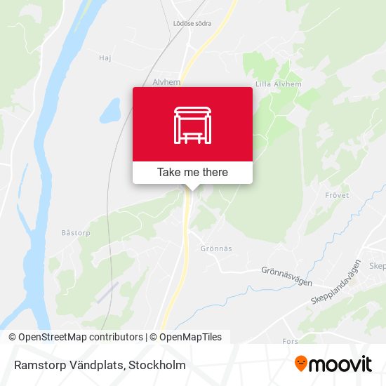 Ramstorp Vändplats map