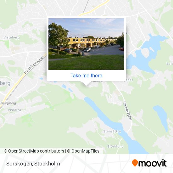 Sörskogen map