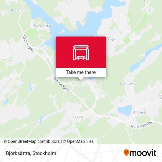 Björksättra map