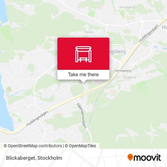 Blickaberget map