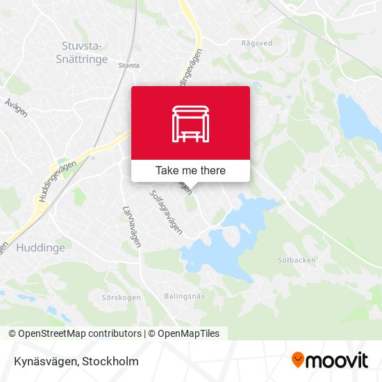 Kynäsvägen map
