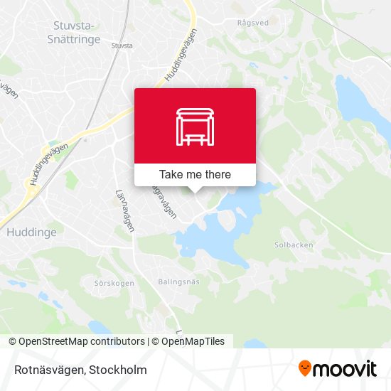 Rotnäsvägen map